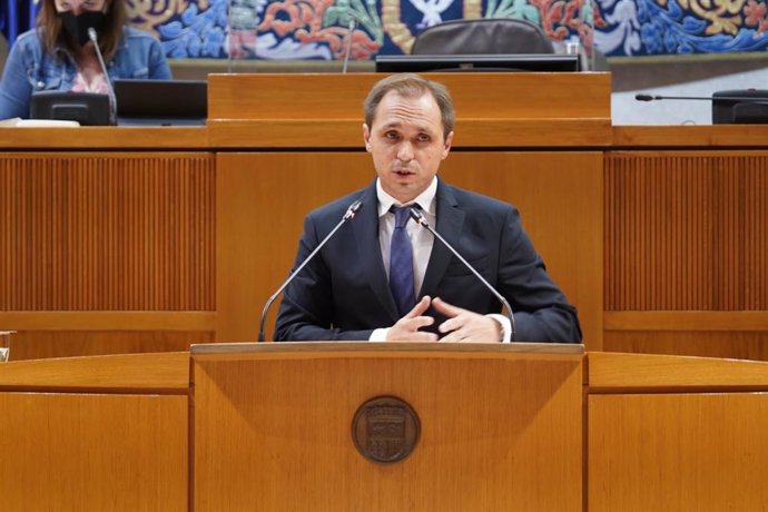 El diputado de Ciudadanos en las Cortes de Aragón Carlos Trullén.