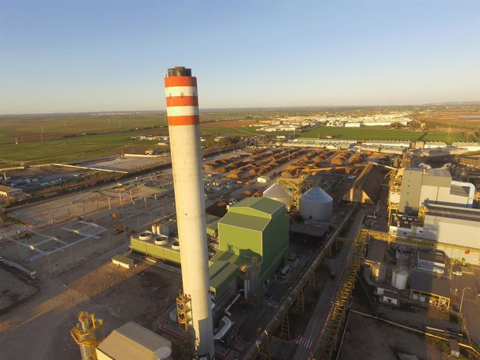 Planta de Ence en Huelva.
