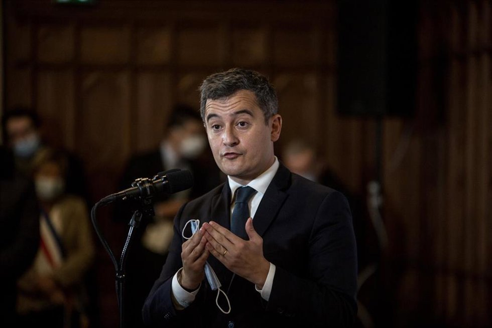 El ministro del Interior de Francia, Gérald Darmanin.