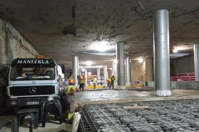 Archivo - Obras del metro de Málaga