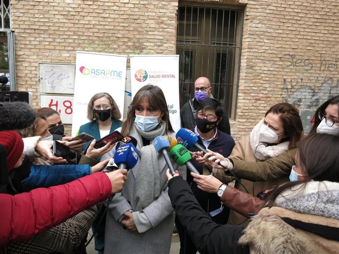 La consejera de Sanidad del Gobierno de Aragón, Sira Repollés.