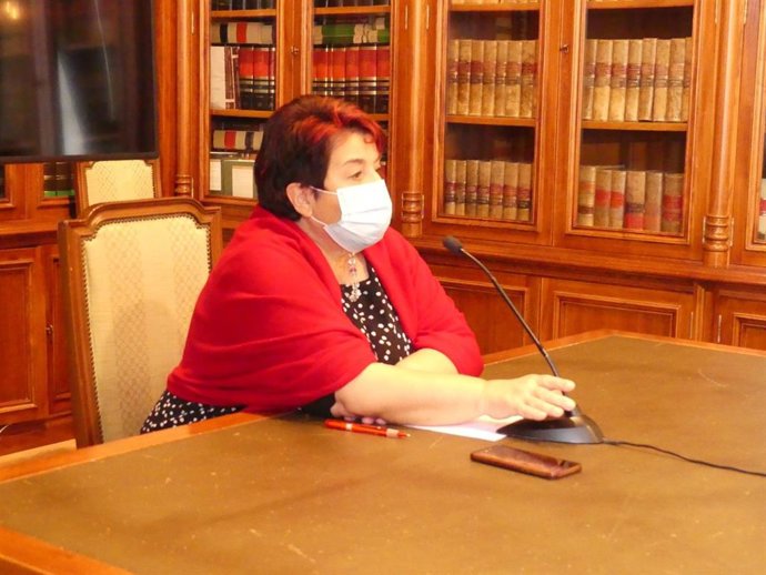 Archivo - La alcaldesa de Segovia, Clara Luquero.