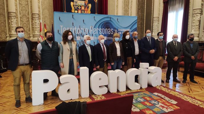 El Equipo de Gobierno de la Diputación de Palencia presenta los presupuestos para 2022.