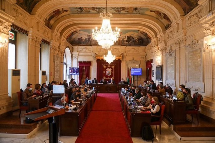 Pleno del Ayuntamiento de Málaga