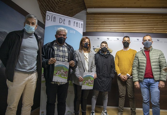 Presentación del Día A Fala, que se celebra el 4 de diciembre en Eljas