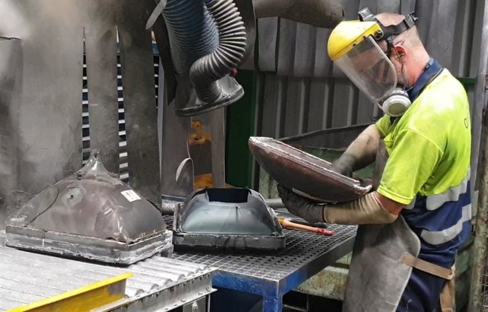 Reciclaje de televisor en el SIG de Recyclia.