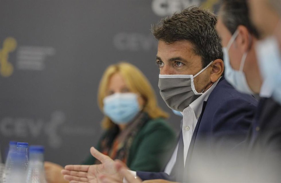Archivo - El presidente del Partido Popular de la Comunitat Valenciana, Carlos Mazón, en una imagen de archivo