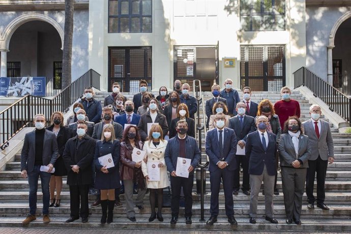 Toma de posesión de personal funcionario de la Universidad de Murcia