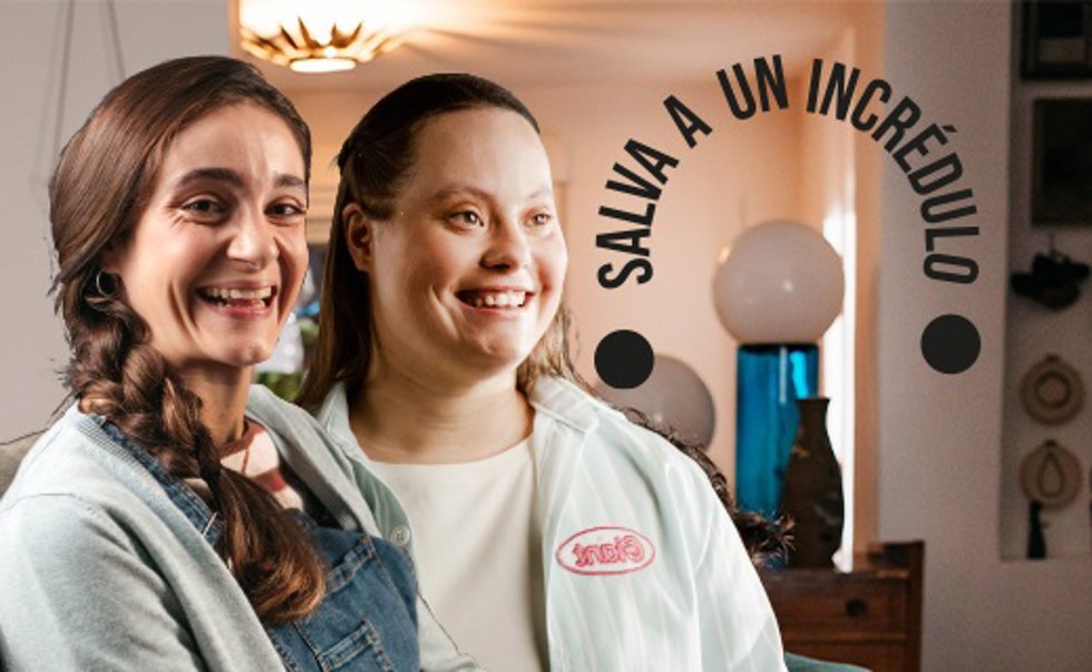 Inés Rodríguez y Ana Mencía, protagonistas de los vídeos 'Salva a un incrédulo' de Adecco.