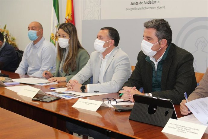 Reunión del Comité Asesor Provincial del Plan Infoca en Huelva.