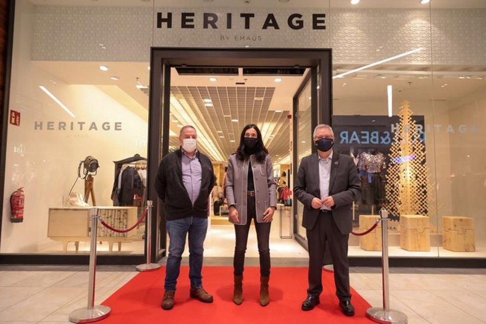 Apertura de la tienda de segunda mano Heritage en Garbera