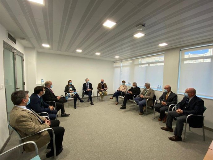 Primera Reunión De Trabajo Tras Los Nombramientos De Nuevos Gerentes De Áreas De Salud