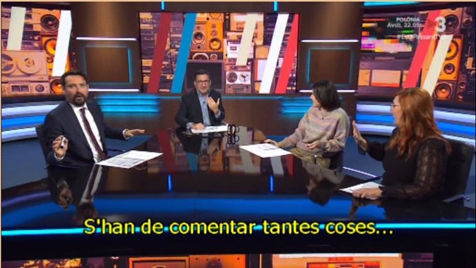Subtitulación en directo de TV3