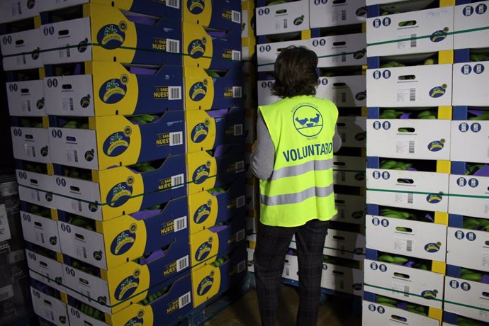 Archivo - Más de un millón de plátanos se donarán a la FESBAL