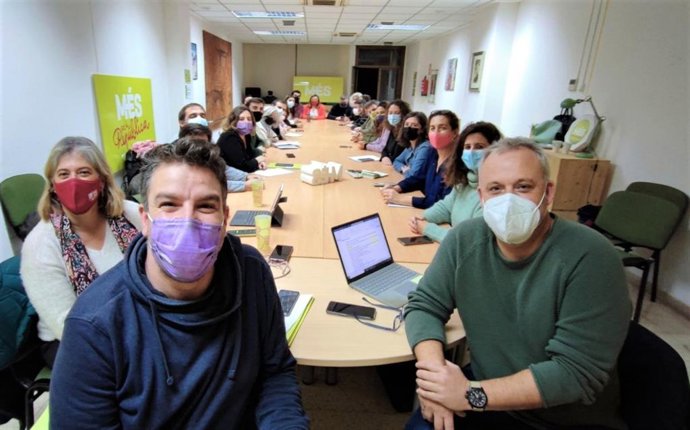 Reunión de la nueva Comisión Ejecutiva de MÉS.