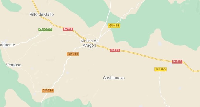Archivo - Imagen de Molina de Aragón en Google Maps