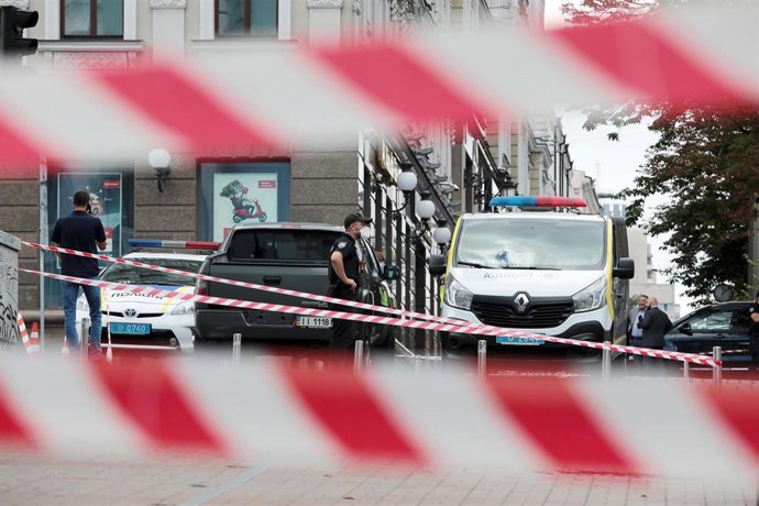 Archivo - Intervención de la Polícia de Ucrania