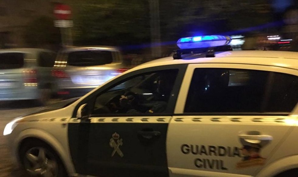 Archivo - Vehículo de la Guardia Civil