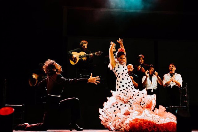 Archivo - Espectáculo de flamenco en una imagen de archivo 