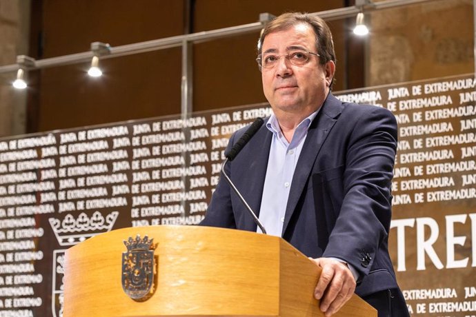 El presidente de la Junta de Extremadura, Guillermo Fernández Vara, en una imagen de archivo