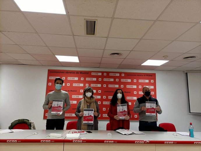 CCOO analiza en rueda de prensa los Presupuestos Regionales para 2022