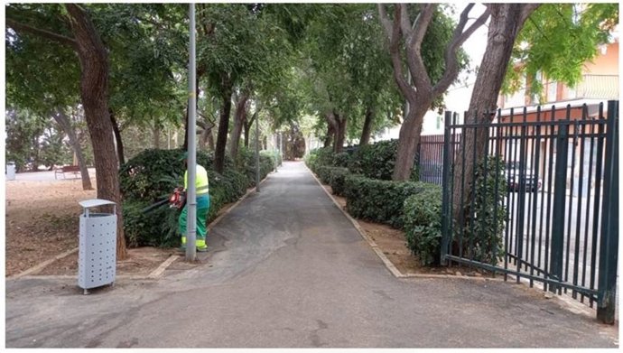 Mejoras en el parque de Son Cotoner.