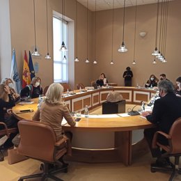 Reunión de la Xunta de Portavoces del Parlamento de Galicia