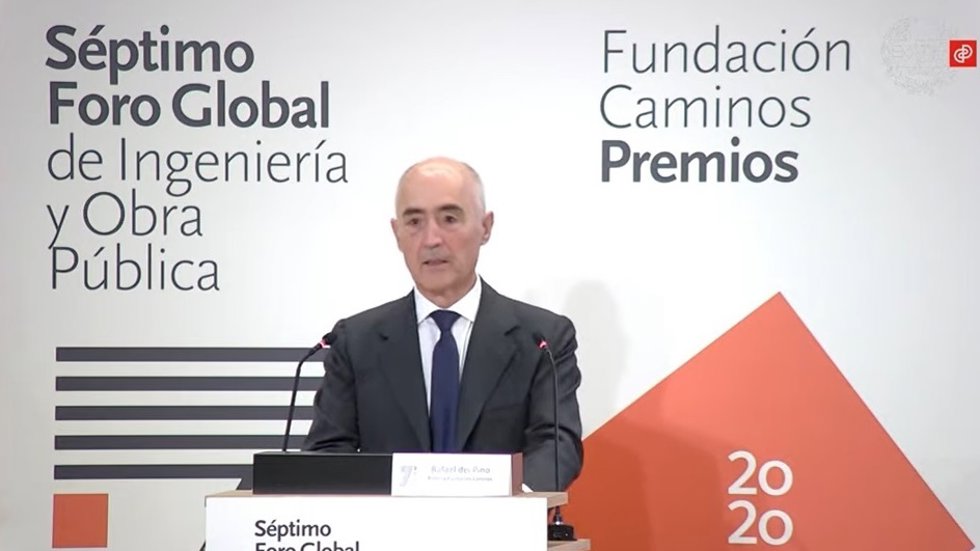 El presidente de Ferrovial, Rafael del Pino