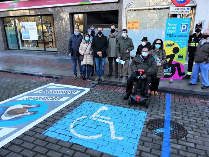 Sensibilizar sobre el buen uso de plazas reservadas a personas con movilidad reducida, en una nueva campaña municipal