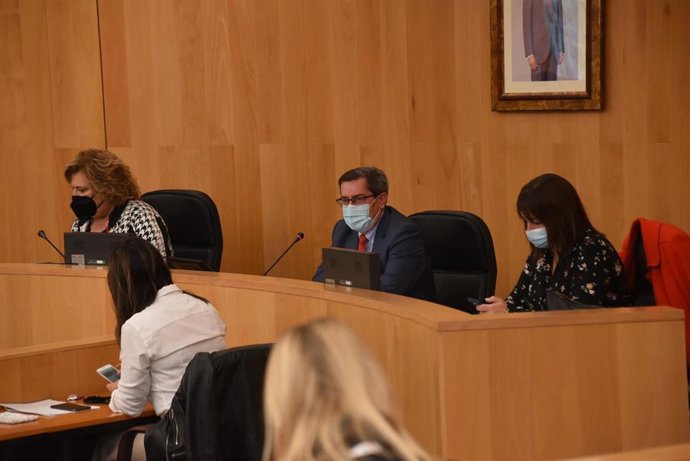 Pleno de la Diputación de Granada en una imagen de archivo.