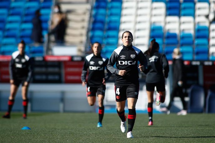 Pilar García, jugadora del Rayo Vallecano