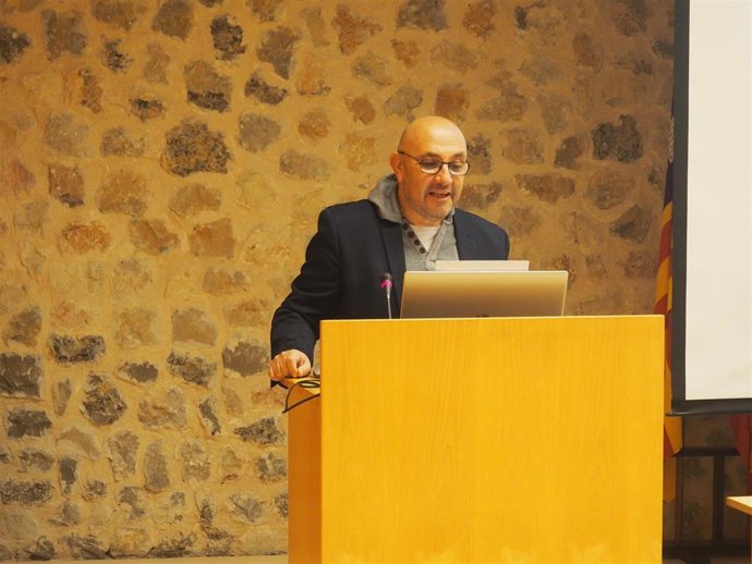 El director general de Innovación, Eduardo Zúñiga, en su intervención.