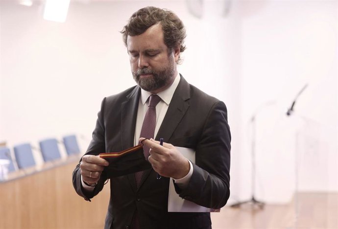 El portavoz parlamentario de Vox, Iván Espinosa de los Monteros