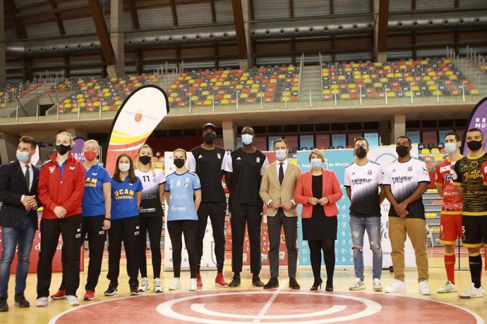 Presentación de los patrocinios deportivos con clubes de Cartagena