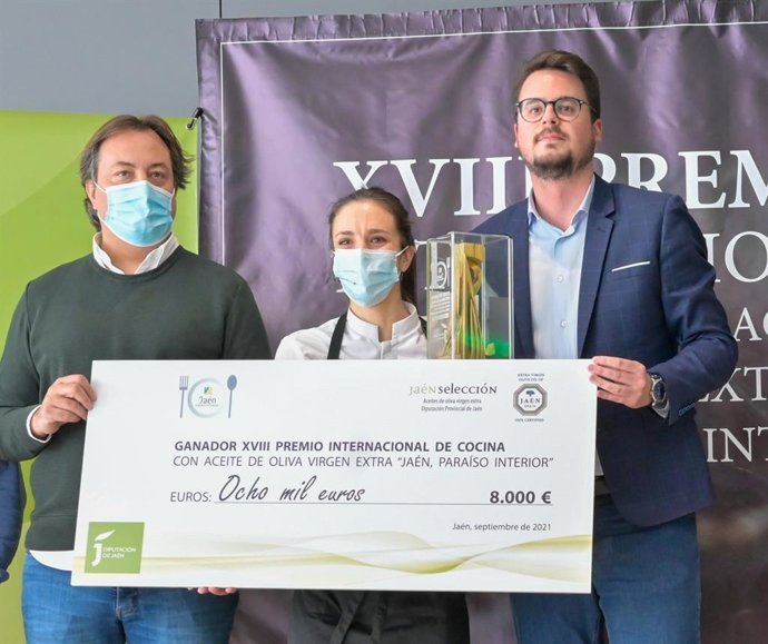Ganadora del XVIII Premio de Cocina con AOVE 'Jaén, paraíso interior'
