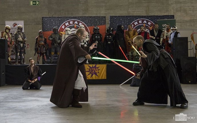 Espectáculo de Star Wars durante las Freak Wars de 2019