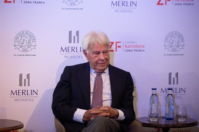 Archivo - El expresidente del Gobierno Felipe González