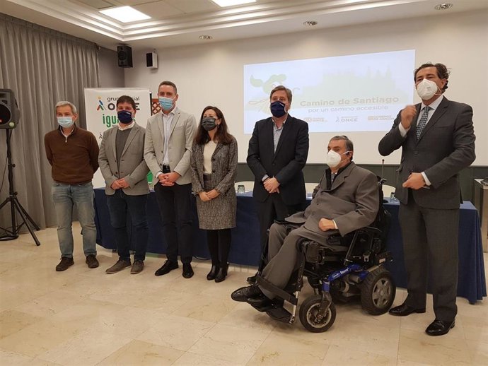 Soro destaca el trabajo para hacer más accesible el camino francés del Camino de Santiago