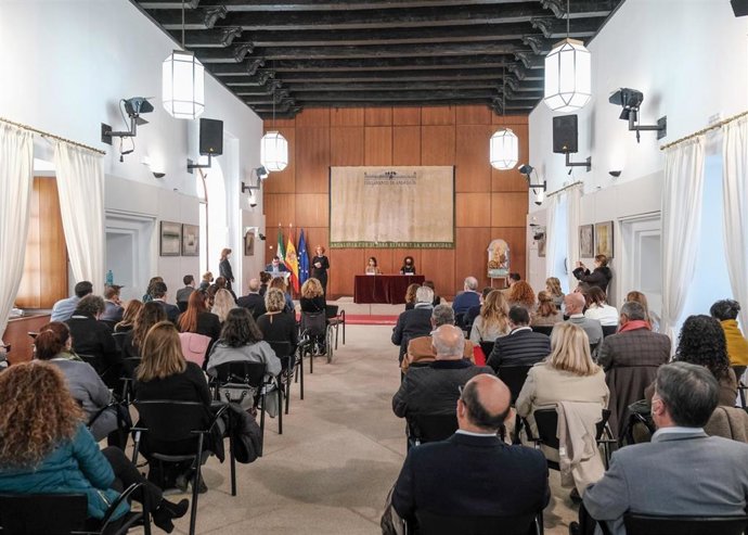 Bosquet en el acto de este martes.