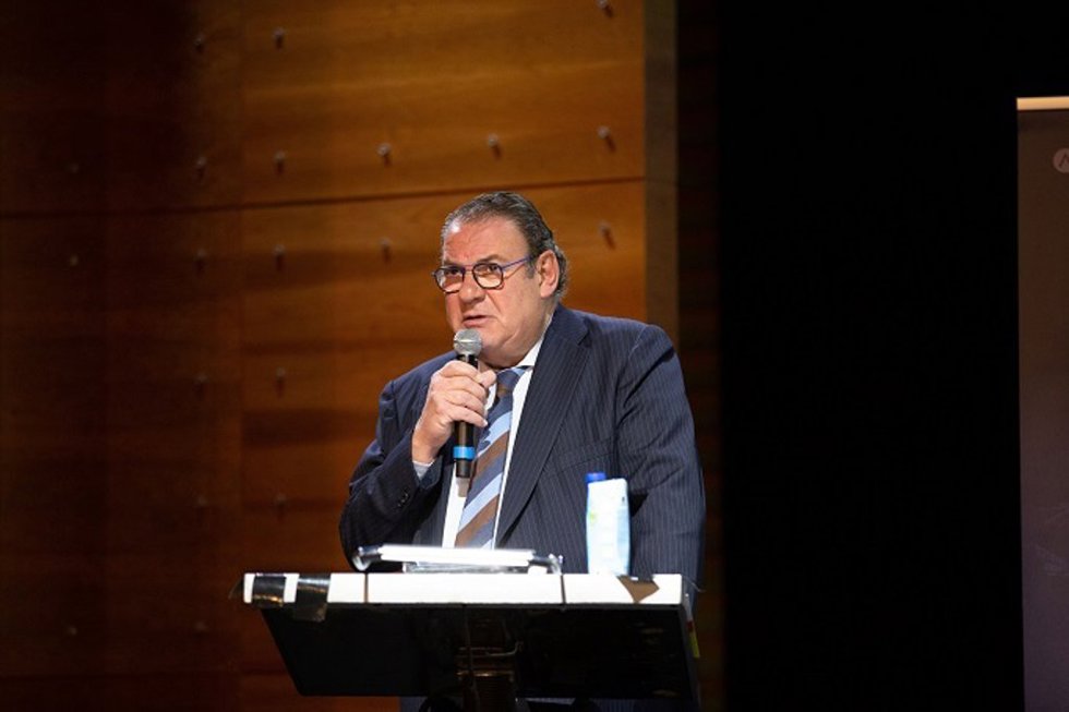 Archivo - Juan Molas, Presidente de la Mesa de Turismo durante la apertura de la 44 Convención Anual de la Federación Nacional Empresarial de Alquiler de Vehículos con y sin Conductor (Feneval)