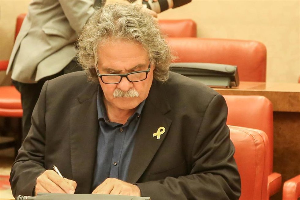 Archivo - El portavoz de ERC en el Congreso Joan Tard en Comisión de Asuntos Exteriores en el Congreso 
