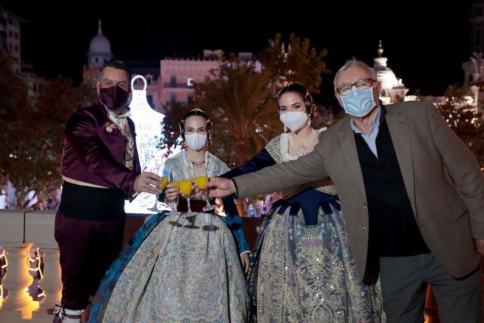 Brindis por el V aniversario de declaración de las Fallas como Patrimonio Cultural Inmaterial de la Humanidad