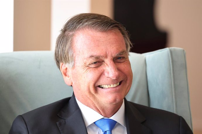 Archivo - El presidente de Brasil, Jair Bolsonaro