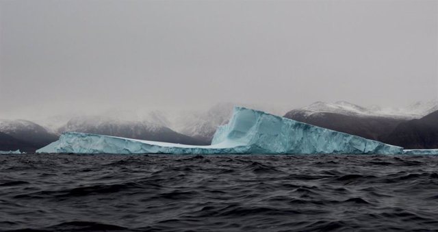 Bloques de hielo marino en el Ártico