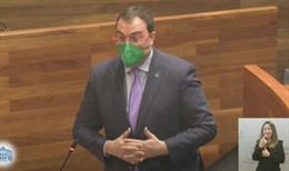 El presidente del Principado, Adrián Barbón.