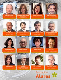 Ponentes del II Congreso Internacional 'Organizaciones con impacto: nuevas oportunidades en un nuevo mundo', de la Fundación Alares