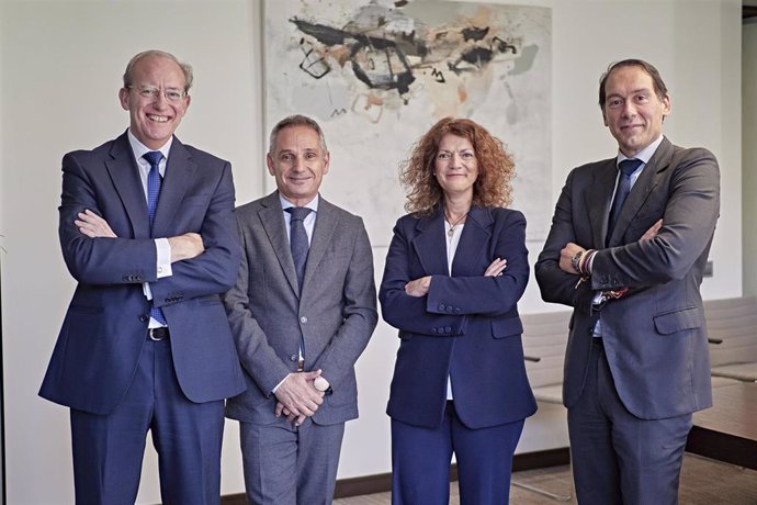 Los cuatro nuevos socios de Andbank España.