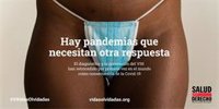 Salud por Derecho recuerda que hay pandemias, como la del sida, que no se combaten con mascarillas