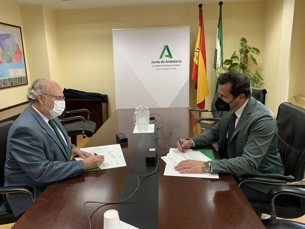 Convenio entre el SAS y la firma biotecnológica Galapagos.