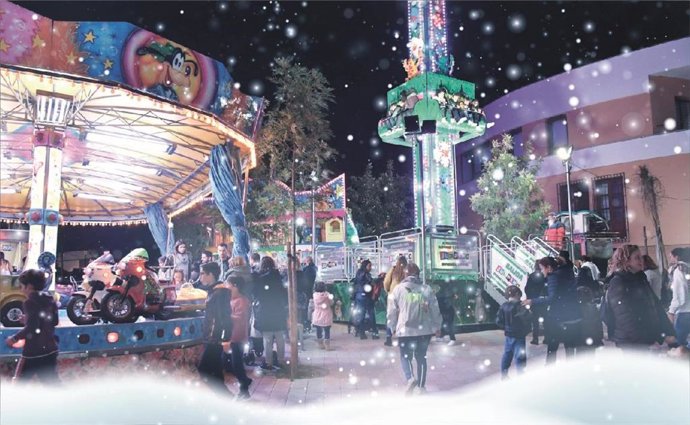"Gran Nevada" Navideña En Tomares